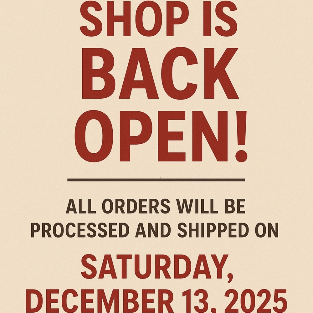 Shop Announcement Poster